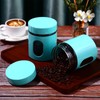 6 Pack Kitchen Canisters Set 20 oz Airtight Stainless Steel