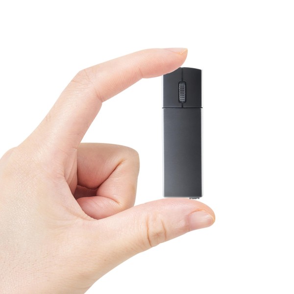 Samudgate Wireless Mouse, 2.4GHz Ergonomic Mouse Small Handheld Finger Mouse