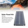 30W Solar Panel with OBD Plug High Efficiency Monocrystalline Portable