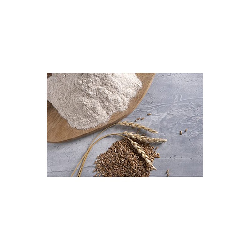 Organic Wholemeal Spelt Flour 1kg by Manor Springs Organic