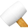 SK11 White Rubber Hammer, 1/2 LBS