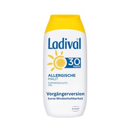 Ladival Allergic Skin Gel Sunscreen, SPF 30, 200 ml