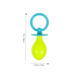 Garneck 3-Piece Costume for Adults - Funny Fancy Dress Costume with Dummy Bib and Hat for Gender Reveal and Parties, Ideal as a Mascot Prop for Photo Booths, blue