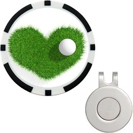 HAX Golf Marker, Magnet, Golf Ball Marker with Magnet, Golf Ball Marker, Golf Accessories, Hard