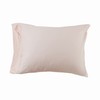 SUPERIOR Cotton Percale Pillowcase Set, King, Blush, 2-Pieces