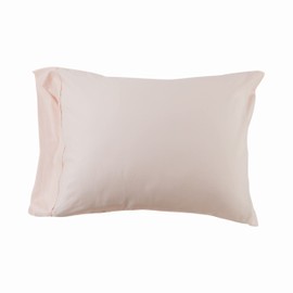 SUPERIOR Cotton Percale Pillowcase Set, King, Blush, 2-Pieces