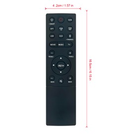 PERFASCIN Replacement Remote Control Fit for TCL Alto 8i Dolby Atmos Sound Bar,Compatible Soundbar models:TS8132 TS8111 TS8212