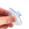 20PC Clear Suction Cups Mushroom Head Plastic Sucker Pads Kitchen
