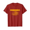 Eau Gallie Commodores USA Flag Pride T-Shirt