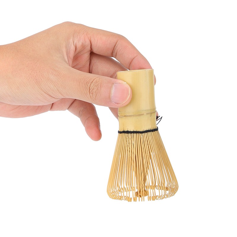 Traditional Long Handle Matcha Tea Whisk Chasen Brush Tool for
