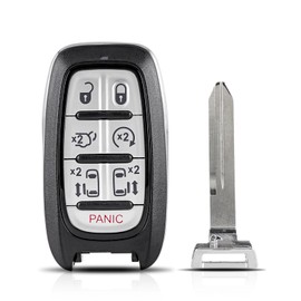 GZXNKEY Smart Key Fob Replacement Remote Fob for Chrysler Pacifica 2017 2018 2019 2020 2021 2022 2023 2024 Chrysler Voyager 2020-2024 Proximity Keyless Entry Remote M3N-97395900 7 Buttons