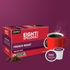 Eight O'Clock Coffee French Roast, Single-Serve Coffee K-Cup Pods, Dark