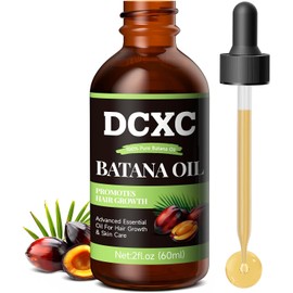 Aceite de Batana 100% Puro y Natural para el Crecimiento del Cabello - Fortalece el Cabello, Reduce el Ruptura y la Caída del Cabello, Mejora el Brillo - Nutrición para Todos los Tipos de Cabello - 60ml