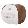 Rico Essentials Cotton DK 104 Chestnut 50g