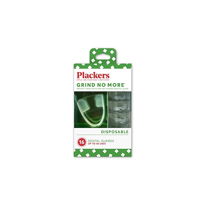 Plackers Grind No More Disposable Night Guard, 16 Count