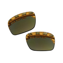 Vonxyz Lenses Replacement for Oakley Scalpel OO9095 | Scalpel Asian Fit Sunglass - Bronze MirrorCoat Polarized