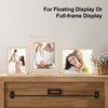 Egofine 11x14 Floating Frames Set of 2, Double Plexiglass Picture