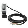 6 Wire Thumb Throttle with ON/OFF Switch Battery Indicator 22mm