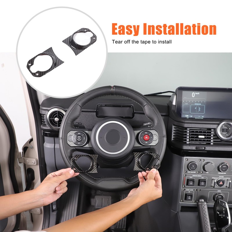 Tumukiw Center Console Button Frame Cover Trim Compatible with INEOS