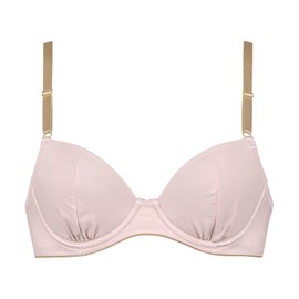 Wing/Wacoal KB3001 Women's Bra, Plump Natural Bust, Trendy Design, AA-F Cup, Natural Up Bra, Small Size, Large Size, BE