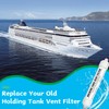 Marine Holding Tank Vent Filter, 5/8" Holding Tank Vent Filter,
