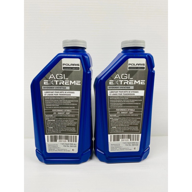 Polaris Extreme Duty AGL Transmission Fluid & Demand Drive Fluid