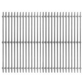 Barbqtime 17.5" Grill Grate for Weber Spirit 300 & Spirit ii 300 Series Gas Grill, 304 Stainless Steel Grill Grates Replacement for Weber Spirit E-310, E-320, E-330, Spirit S-310, S-320, S-330