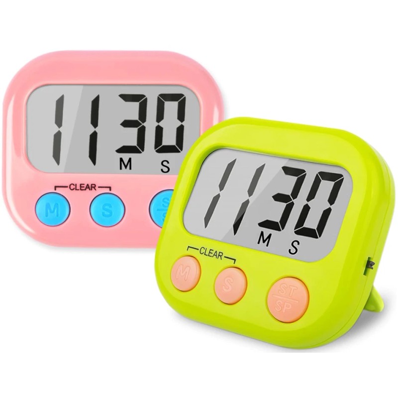 Magnetic Digital Timer Classroom for Kids Large Display Clock Loud