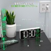 Digital Alarm Clock, KOSUMOSU LED Clock Table Clock, 6.7 Inch