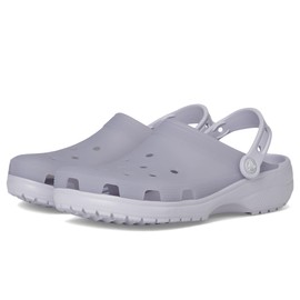 Crocs Unisex-Adult Classic Frosted Clog Purple Moon Men's 8 Women's 10 Medium