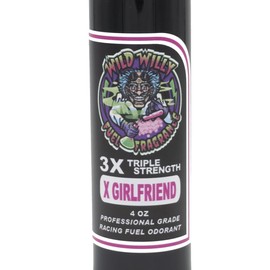 Wild Willy X Girlfriend Fuel Fragrance/Scent, 4 Ounce Bottle, Compatible with Methanol, Alcohol, Gas, Nitro, and Diesel Fuels!