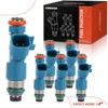 A-Premium Set of 6 Fuel Injectors Compatible with Volvo XC60