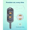 TabTime Metal Pill Cutter for Small Pills Tablets with Transparent