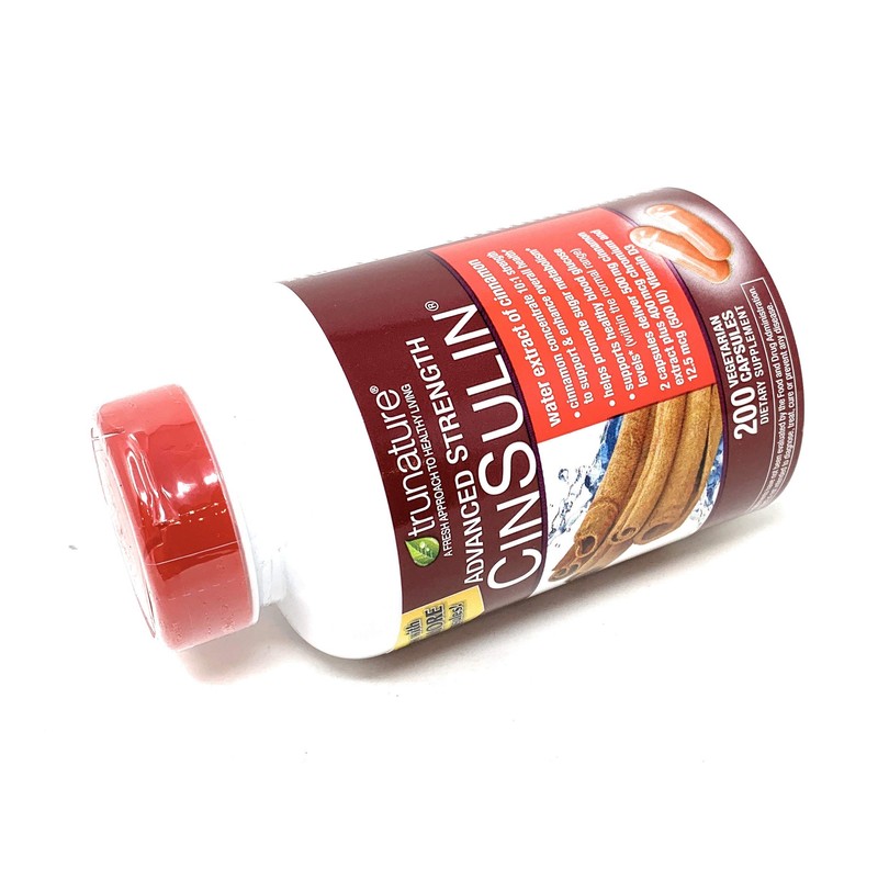 TruNature Cinnamon Concentrate CinSulin 200 capsules