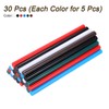 sourcing map 30pcs Mini Hot Glue Gun Sticks 0.44-inchx8-inch High