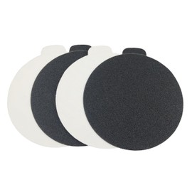 Starcke Premium 5 Inch Heavy Duty PSA Sanding Discs - Black Silicon Carbide Self Adhesive Sticky Back - For Stone, Metal, Auto Body Repair, Paint, And Plastics (50 Pack, 60 Grit)