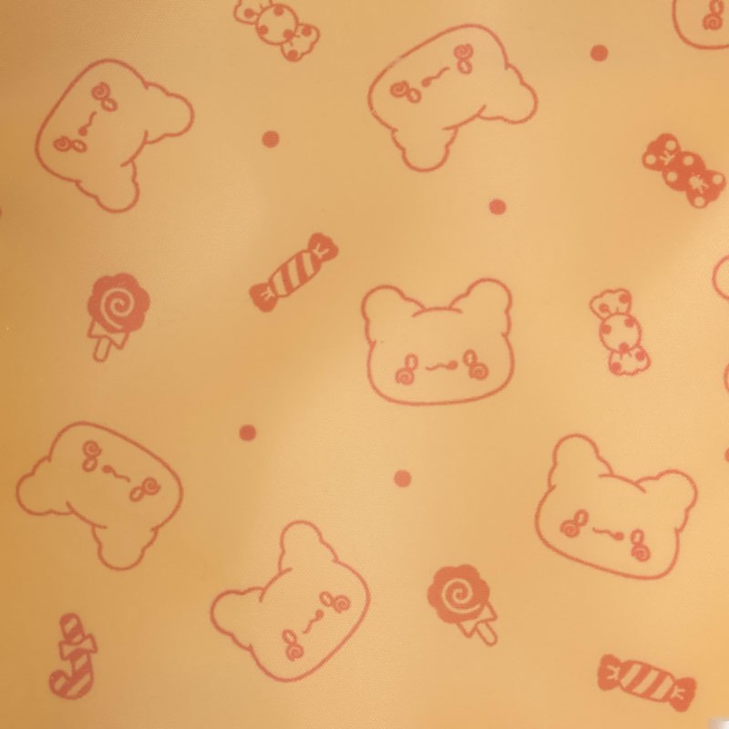 Sanrio 485110 Hanamaru Ghost Shoulder Bag, Cotton, Polyester, PVC, Steel,