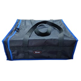 ATYARD acoveritt Pizza Delivery Bag, 20" x 20" x 5" Pizza Warmer Bags for Carry Hot, Insulated Food Delivery Bag, Insulated Grocery Bags, Holds up to 2 Fresh Pizzas.