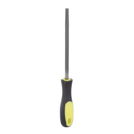 HARFINGTON Square File 6" High Carbon Hardened Steel Cut Hand Rasp with Plastic Handle for Deburring and Removing Material