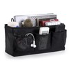 IGNPION Net Bedside Hanging Storage Bed Pockets Baskets Dormitory Bed
