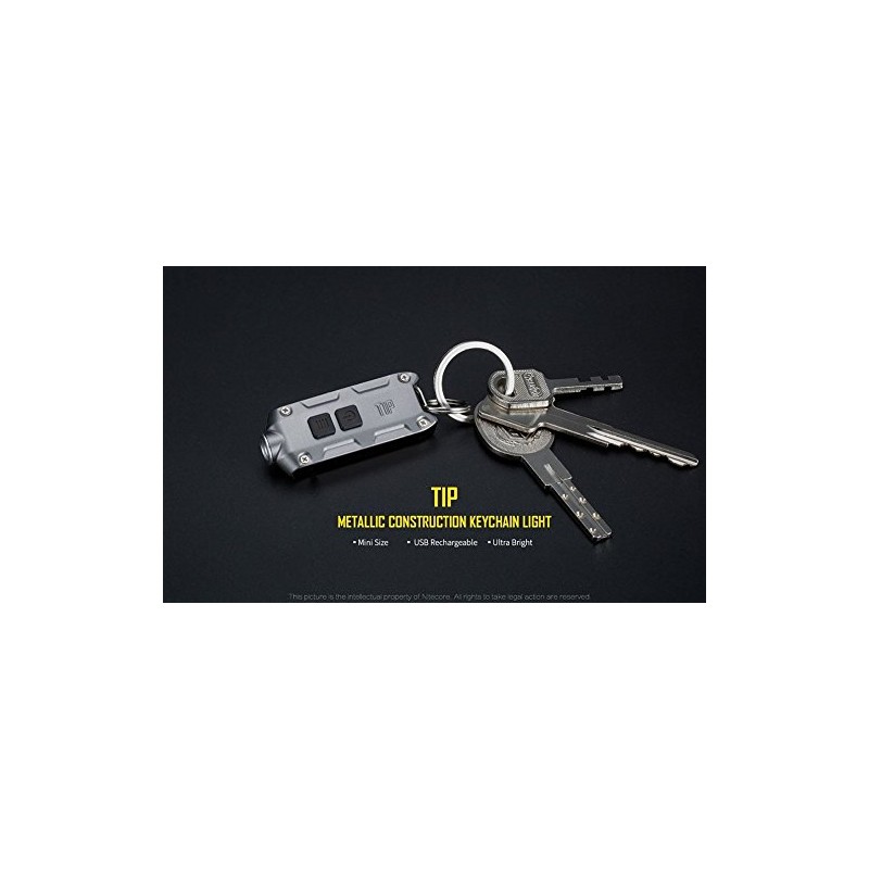 Nitecore Tip Winter Edition Rechargeable Keychain Light -360 Lumens -