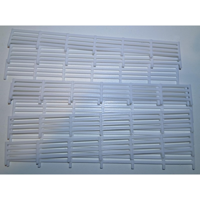 OO Gauge 1:76 Model Railway Line Side Fence Scenery Fencing
