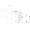 LOCINOX SKRZ Garden Gate Lock, Yard Gate Lock, Swing Gate