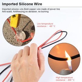 Digital Multimeter Test Lead Kit Professional Electronic Test Lead Accessory Kit Professional Electronic Flexible Safety Specialties kit Probe Alligator Accessorie