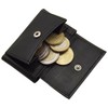 MJ-Design-Germany Calfskin Mini Wallet in 3 Colours, black