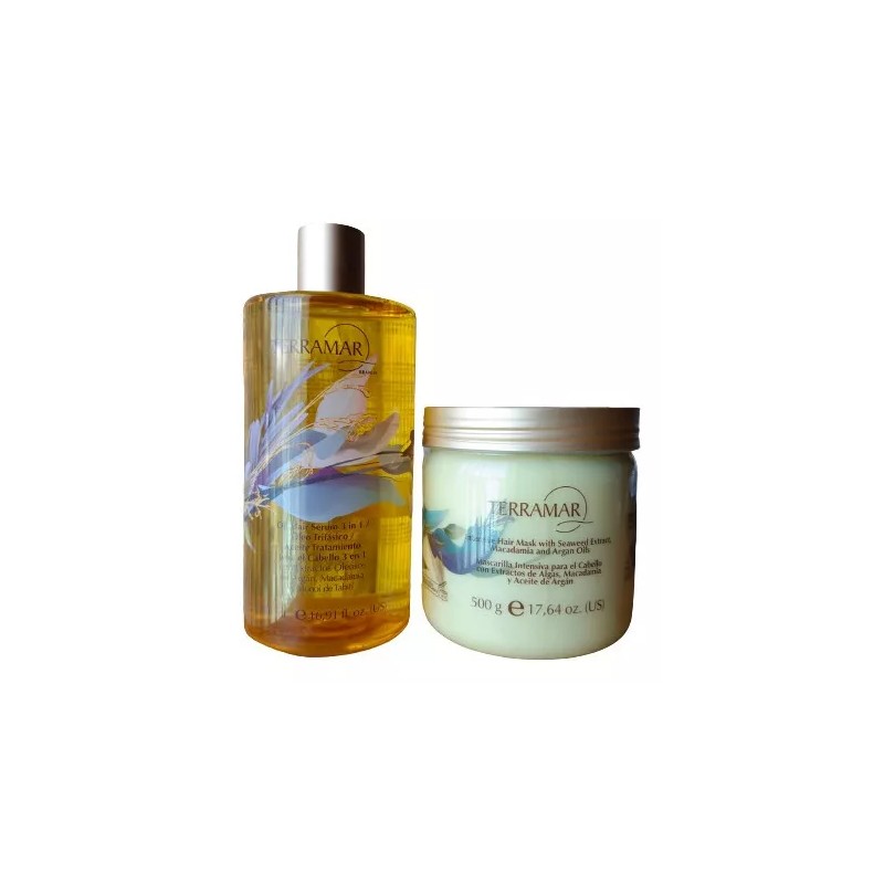 Terramar Set Oleo+mascarilla Capilar 500 Ml Con Envio Gratis
