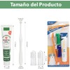 2 Juegos Cepillo Dientes de Perros y Kit Cepillado de