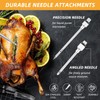 Nexlynk Stainless Steel Turkey Baster Commercial Grade Rubber Bulb
