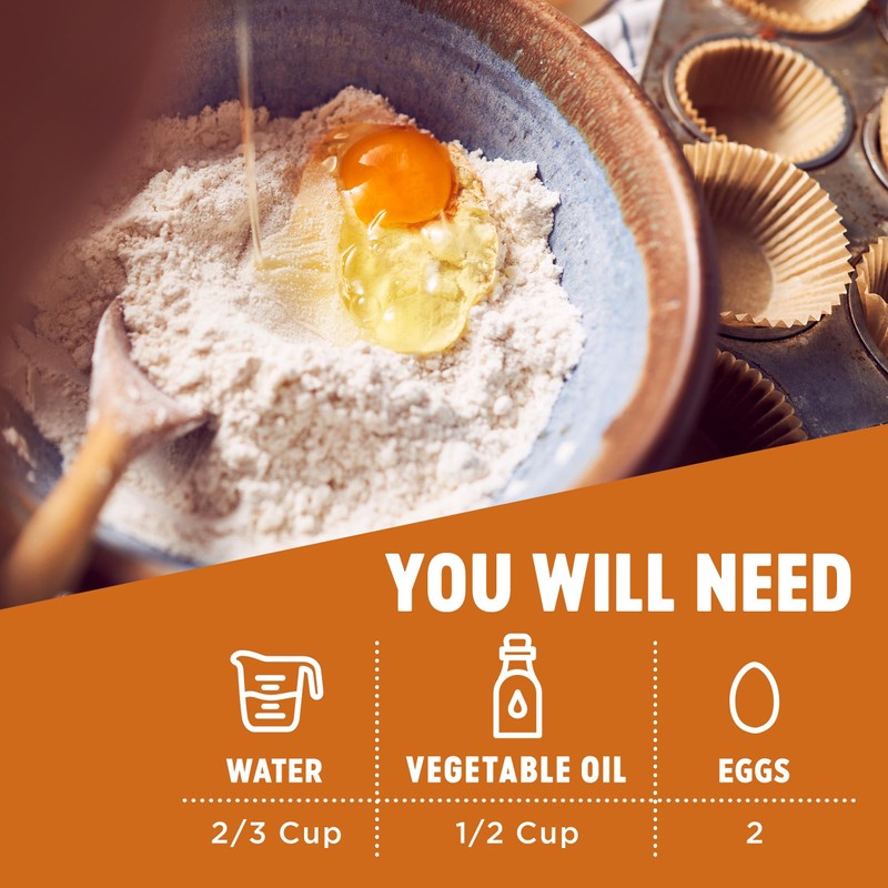 Krusteaz Baking Mix, Pumpkin Spice Quick Bread Mix, Made with