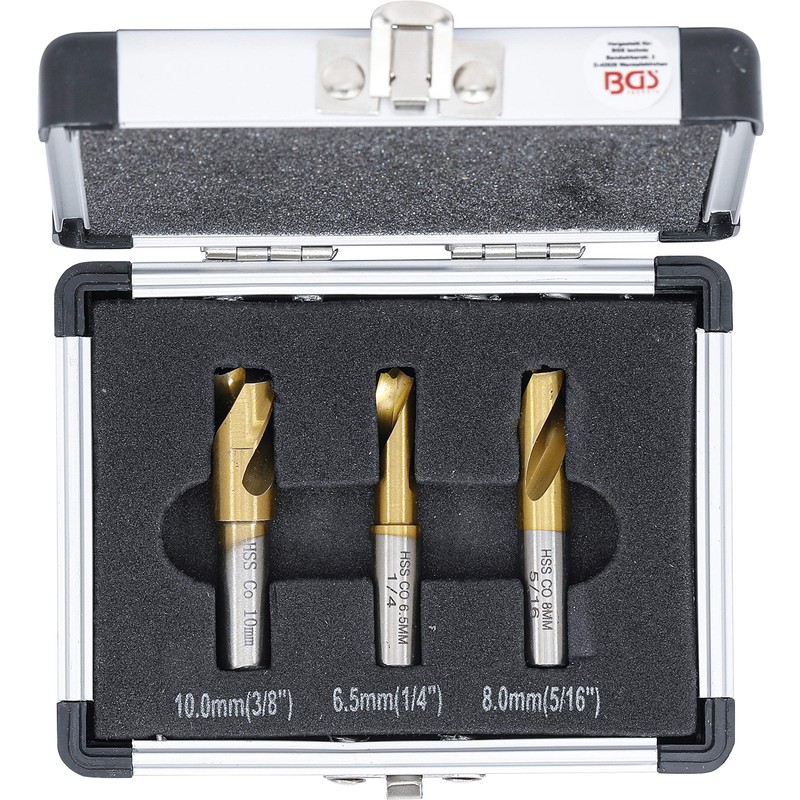BGS 5081 Spot Weld Milling Cutter Set 5% Cobalt Steel